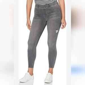 SPANX | Women's Distressed Denim Skinny Pants jeggings gray sz M
